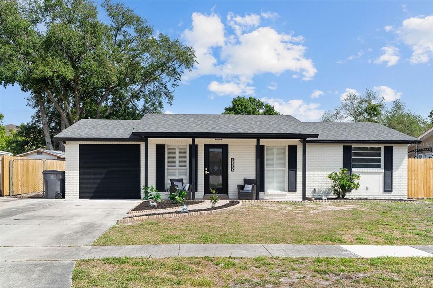 Fully renovated three bedroom, 2 bathroom home offering modern upgrades and exceptional value in today's market.  This property features a brand new kitchen with all new appliances, upgrades  flooring throughout, new electrical systems, new a/c, and new water heater, providing peace of mind for years to come.  This spacious layout open concept is perfect for families, first time buyers or investors, and the detached metal garage adds additional flexibility and value.   Move in ready and designed for comfort and STYLE, THIS HOME IS A MUST SEE.