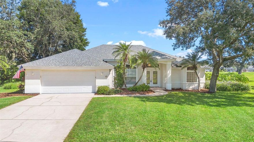 One or more photo(s) has been virtually staged. Welcome to The Sanctuary on Spruce Creek, a highly sought-after gated community offering privacy and convenience. This well-designed 3-bedroom, 2-bathroom home provides 1,909 sq. ft. of living space on an expansive 19,354 sq. ft. lot with serene pond views. Built with a functional split-bedroom floor plan, the home balances comfort and practicality, making it ideal for everyday living.

The outdoor space is a highlight, featuring a screened-in pool and covered patio—perfect for relaxing or entertaining. An attached 2-car garage and extended driveway offer plenty of parking and storage options. Major updates include a new roof and new AC system, giving peace of mind to future homeowners.

The location is hard to beat—just minutes from Daytona Beach, shopping, dining, medical facilities, and top-rated schools, while still enjoying the security and tranquility of a gated neighborhood.

This is a rare opportunity to own a property in The Sanctuary on Spruce Creek, where spacious living, community charm, and modern updates come together.

**Pool screens and additional sprucing up in progress**

Seller has never occupied the home. Buyer/Buyer Agent need to verify all propery information.