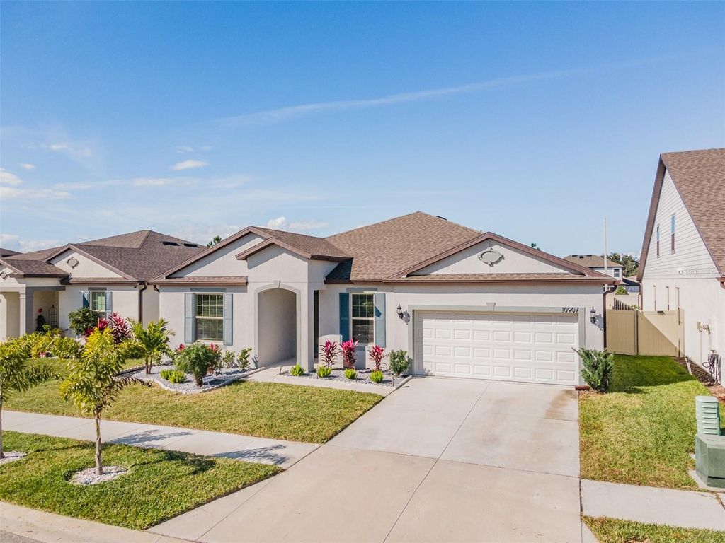Photo of 10907 Green Harvest Drive, Riverview, FL 33578 (MLS # TB8436539)