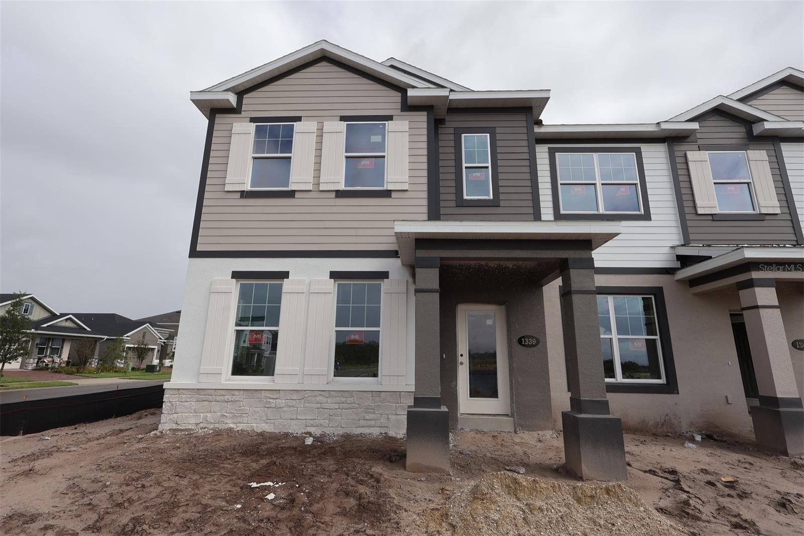 Under Construction. Discover this stunning new construction townhome for sale at 1339 Mount Royal Drive in Saint Cloud! This 2-story townhome offers an exceptional blend of comfort and functionality. This lovely end-unit townhome features 3 bedrooms, 2.5 bathrooms, a flex room, an open-concept living space, a 2-car rear-load detached garage, and more! The open-concept floorplan creates seamless flow between living areas, making it ideal for both relaxation and hosting guests. Your owner's bedroom is positioned upstairs for added privacy, while the remaining bedrooms provide flexible space for family, guests, or home offices. The Saint Cloud neighborhood offers an excellent location with convenient access to parks and recreational opportunities. The area is known for its family-friendly atmosphere and proximity to outdoor spaces, making it perfect for those who appreciate nature and community amenities. With its thoughtful design, quality construction, and desirable location, this home represents an outstanding opportunity for buyers seeking new construction in Saint Cloud!