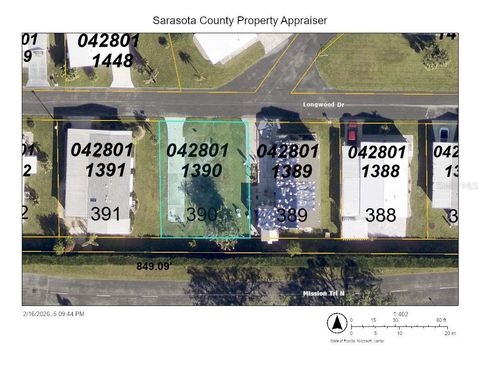 390 LONGWOOD DRIVE VENICE FL 34285