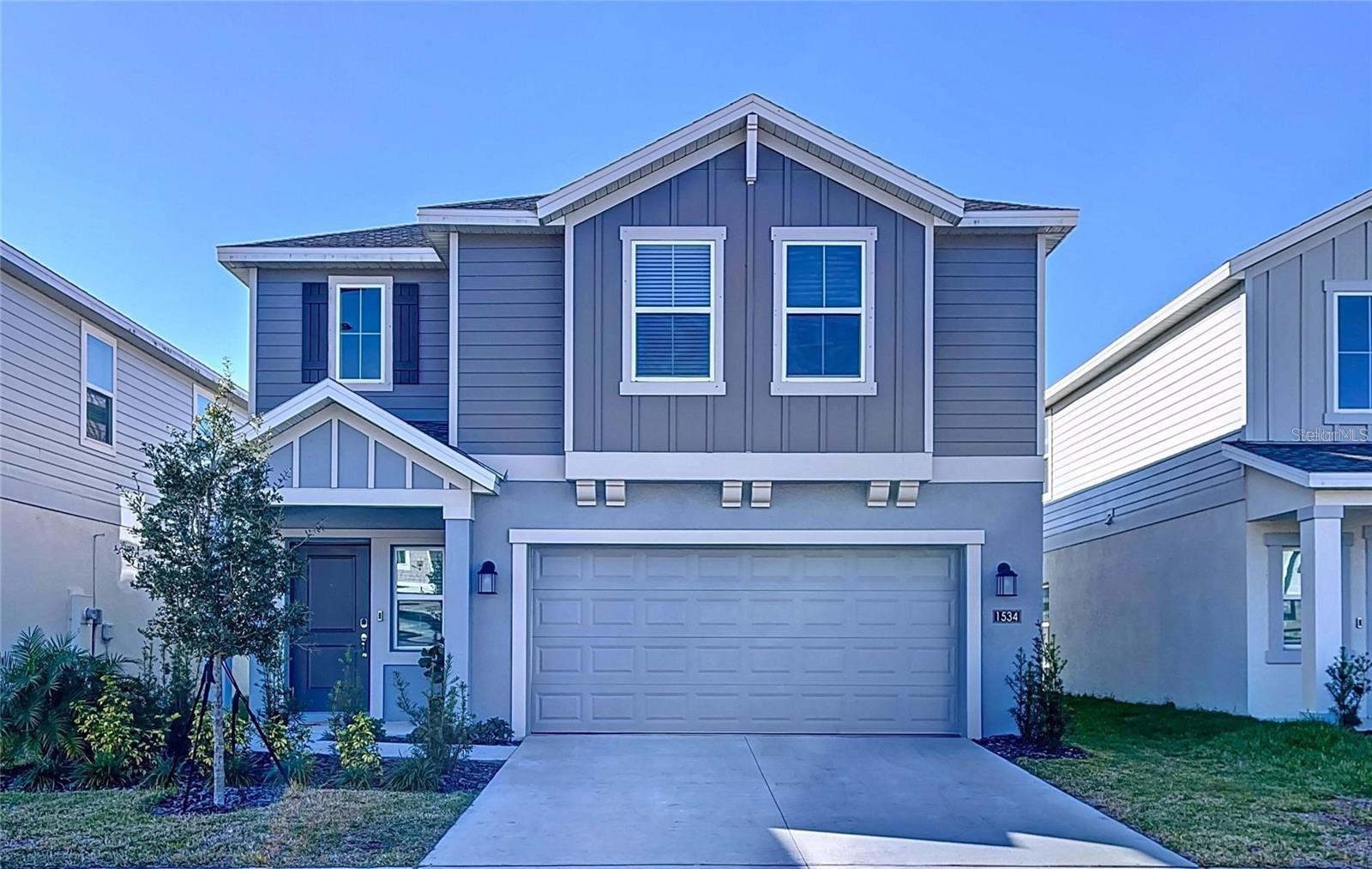 This beautifull designed home offers a perfect blend of modern style and functional living, located in the serene community of Eagle Lake, Florida. Boasting 4 spacious bedrooms and 2 full bathrooms, this home is ideal for families or those seeking room to grow. Upon entering, you’re greeted by an open-concept floor plan that seamlessly connects the living, dining, and kitchen areas, making it perfect for both everyday living and entertaining. The modern kitchen features top-of-the-line appliances, sleek countertops, and ample cabinetry, providing both style and practicality for any home chef. The second-floor laundry room adds convenience to daily life, while the generous-sized bedrooms bring comfort and privacy. The large backyard provides plenty of space for outdoor activities, gardening, or potential expansion. Additional highlights include a two-car garage for ample parking and storage, and a fresh, contemporary design throughout the home, ensuring it’s move-in ready and built to last. With its prime location, spacious layout, and modern finishes, this home at 1534 Marksman Road is the perfect place to call your own.