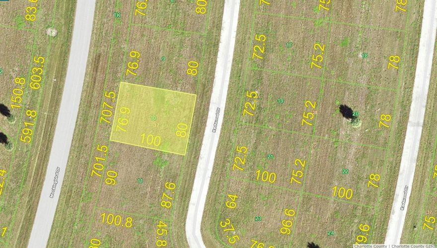 ROTONDA MEADOWS! CITY WATER AND SEWER AVAILABLE!! No CDDs! Deed restricted community with super low HOA fees. Not in a zone requiring scrub jay mitigation per the county website 07/17/23 - please reconfirm during due diligence. Conveniently located to shopping, dining, banking and all that sunny Port Charlotte has to offer. 15.2 MILES TO THE ENGLEWOOD BEACH!! New construction is everywhere you look and you can be part of the action. Information about local builders is available upon request. Also great for self directed IRAs, 401Ks and other investment portfolios.