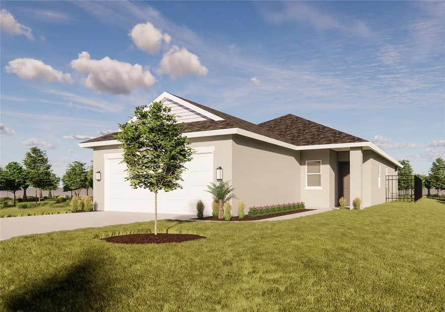 Under Construction. The Cassia floorplan is a single-story home featuring 2 bedrooms, 2 full bathrooms, a den that is located off the foyer, as well as a 2-car garage. With 1,312 sq. ft. of living area, this home offers a functional layout perfect for comfortable living and entertaining. The spacious great room seamlessly connects to the kitchen and dining area, creating a bright and inviting space. The kitchen includes stainless steel appliances, quartz countertops, a pantry, and direct access to the covered lanai, perfect for outdoor relaxation. The owner’s suite is a private retreat with an en-suite bathroom that includes a double-sink vanity, walk-in shower, and walk-in closet. 

Community amenities include a pavilion with picnic tables, event lawn, play structure with shade sail, concrete patio with string lighting, foursquare and hopscotch, permanent cornhole boards, dog park, and walkable sidewalks throughout. Enjoy NO CDD fees and LOW HOA fees in the Broadleaf Community. Located right off of Golf Course Road, Broadleaf allows residents to explore Parrish’s exciting venues and restaurants with its easy access to I-75. Ask our builder Sales Professional about our amazing offers on select inventory now through 10/31/25!