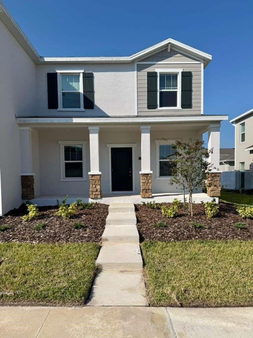 Brand New 2-Story Townhouse for Rent in Apopka – Fenced Yard & Internet Included!

This stunning brand-new 2-story townhouse in Apopka offers the perfect combination of modern living and convenience. Enjoy the privacy and security of your own fenced yard—ideal for pets, children, or relaxing outdoors. Plus, with high-speed internet included, you’ll stay connected with ease, whether you're working from home or enjoying entertainment.

Featuring 3 spacious bedrooms, including a master suite with a walk-in closet, this home is perfect for families or professionals seeking quality living. The other two bedrooms come with built-in closets, providing ample storage space.

The home features 2 full bathrooms and a convenient half bathroom for guests, offering plenty of space and privacy for everyone. The open floor plan creates a bright and airy atmosphere, with a large living room and dining room perfect for entertaining or relaxing. The stylish kitchen is a chef’s dream, featuring solid wood cabinets, beautiful stone countertops, and modern appliances included, making it easy to cook and enjoy meals at home.

The large laundry room comes with a washer and dryer included, adding convenience to your daily routine. You’ll also enjoy the comfort of an attached 2-car garage, providing secure and easy access to your home.

Located in a prime area close to major highways, excellent schools, and a vibrant community, this townhouse offers the ideal combination of comfort, convenience, and modern living. The property is also part of a well-maintained HOA, ensuring that your living environment remains pristine.

Don’t miss the opportunity to rent this beautiful townhouse in Apopka! Schedule a tour today and make this your new home.