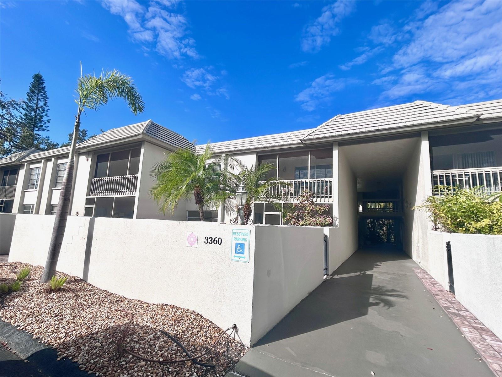 JUST LISTED! 2026 SEASONAL RENTAL - 2 bed/2 bath upstairs condo w/elevator! This well appointed condo is within a 5 minute drive to the world famous Siesta Beach ...yet it is on the mainland! The complex has a nice community heated pool and is VERY close to restaurants and shopping, It's a 10 minute drive to downtown Sarasota where you can enjoy the Opera, Library, farmers market,gourmet shops and MORE. The condo is available May 1st. Off season is $3K a month till January. Owner would entertain an annual lease of $2,500 + utilties. Jan - March needed for Season. January is $4,500, FEB and MARCH are $5k a month + taxes and a one time exit cleaning fee of $200.00. This is a NON SMOKING CAMPUS. A small dog may be accepted. Don't be left in the coldd!!