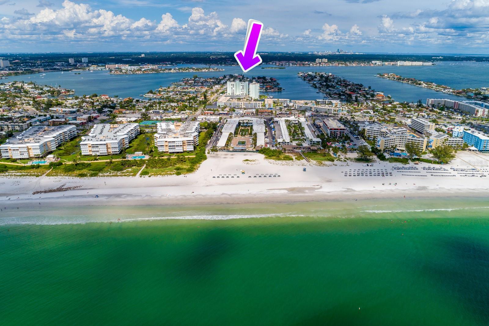 Ideally located between the Gulf of Mexico and Boca Ciega Bay, this beautifully maintained 2-bedroom, 2-bathroom condo in the sought-after Three Palms Pointe community offers a true Florida coastal lifestyle. Just a short walk from the sugar-white sands of St. Pete Beach and the lively Corey Avenue district, the residence combines comfort, convenience, and exceptional amenities.
Positioned on the second floor, the unit faces west, allowing you to enjoy breathtaking sunsets each evening. It also offers easy access to the heated waterfront swimming pool and the conveniently located laundry facilities on the same floor. Inside, you'll find plantation shutters throughout, spacious walk-in closets, and abundant storage. The refrigerator was replaced in 2022, and a dedicated storage locker is included. Best of all, the $6,500 special assessment has already been paid by the seller, providing added peace of mind.
Three Palms Pointe delivers a full resort-style experience, featuring a well-equipped fitness center with scenic water views, a sauna, shuffleboard, billiards, air hockey, foosball, and several game rooms. The community clubhouse includes a party room with a full kitchen, a library, and spaces for socializing. Outdoor enthusiasts will appreciate the fishing pier, first-come boat slips, and dedicated bike and kayak storage. The community also provides 24-hour gated security, on-site management, and backup power outlets in select units for added emergency preparedness. Covered and deeded parking options are available.
The location is just as impressive as the amenities. Residents enjoy walkable access to public transit, including the Central Avenue Trolley and Pinellas County bus lines. St. Pete–Clearwater International Airport is about 35 minutes away, Tampa International is approximately 45 minutes, and Sarasota/Bradenton International is about an hour’s drive. Nearby attractions include the historic Don CeSar hotel, Fort De Soto Park, and a wide range of shopping, dining, and recreational options. Local grocery stores like Publix are close by, and downtown St. Petersburg offers a vibrant arts scene, cultural events, and fitness centers.
Whether you're looking for a primary home or a beachside retreat, this spacious and sunset-facing condo in Three Palms Pointe is a rare opportunity to enjoy full-service coastal living in one of Florida’s most desirable beach communities.