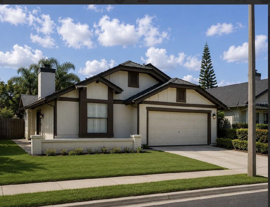 Beautifully remodeled Clearwater home offering a bright, move-in-ready feel with modern finishes throughout and a BRAND-NEW ROOF for added value and peace of mind. The home features vaulted ceilings, updated flooring, renovated bathrooms, a clean neutral color palette, and inviting indoor-outdoor living with a screened patio and backyard space. The open living areas create a comfortable layout for everyday living and entertaining. Additional highlights include updated interior finishes, refreshed exterior details, and a clean garage with epoxy flooring. Conveniently located in Clearwater near shopping, dining, beaches, parks, and major roadways. Move-in ready and ideal for homeowners seeking a stylish updated property with major improvements already completed.