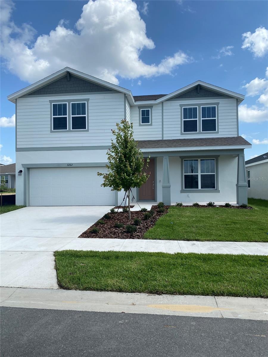 Under Construction. Welcome home to Hartford Terrace in Davenport! Pulte's hottest new community in the flourishing city of Davenport will feature a collection of single-family homes and townhomes with a variety of onsite amenities and a location near everything – shopping, dining, entertainment, schools, and major highways. Located just off Highway 27, Hartford Terrace offers Smart Home technology in all homes, a resort style community pool with cabana, a sports field, playground, dog stations, walking trails, and 1-Gig high speed internet and streaming TV included in the HOA.
At Pulte, we build our homes with you in mind. Every inch was thoughtfully designed to best meet your needs, making your life better, happier and easier. The new construction quick move-in two-story Winthrop home enjoys a homesite that features our Craftsman exterior, 4 bedrooms, 3 full bathrooms, a powder room, an open-concept kitchen, café and gathering room, a flex room, a spacious loft, a covered lanai and a 2-car garage. Upon entry, you are greeted by the flex room and powder room. The stunning foyer continues past the laundry room towards the kitchen, gathering room and café - which overlook the covered lanai thanks to sliding glass doors. Winthrop’s kitchen features a corner walk-in pantry, a large center island, stainless-steel appliances, elegant Elkins Stone cabinets, a tile backsplash and Lagoon quartz countertops. The owner’s suite is located on the main level of your home and features an en suite bathroom with a walk-in closet, dual sinks, a double quartz-topped vanity, a private water closet and a walk-in shower with a glass door. Upstairs you'll find your spacious loft, three bedrooms - one with an en suite bathroom and walk-in closet, and the third full bathroom. Professionally curated design selections for this Winthrop dream home include a covered lanai with sliding glass doors, stainless-steel appliances, quartz-topped cabinets, tile floors on the first floor living areas along with in the bathrooms and laundry room, and soft, stain-resistant carpet in the bedrooms and loft, and more. Visit today – this home will sell quickly!