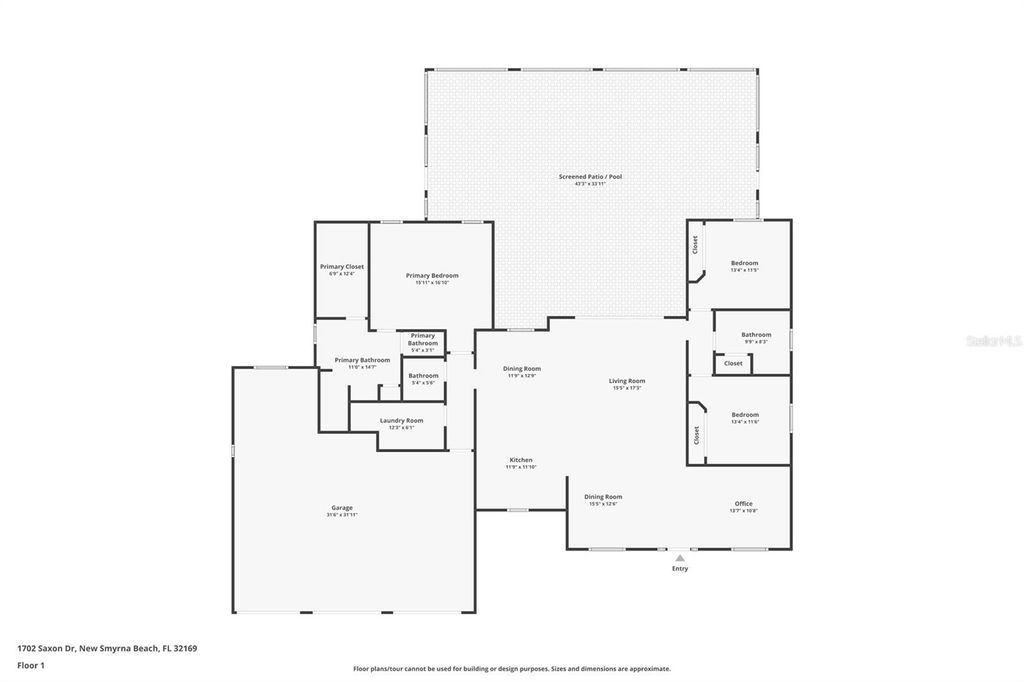 Photo of 1702 Saxon Drive, New Smyrna Beach, FL 32169 (MLS # NS1086753)