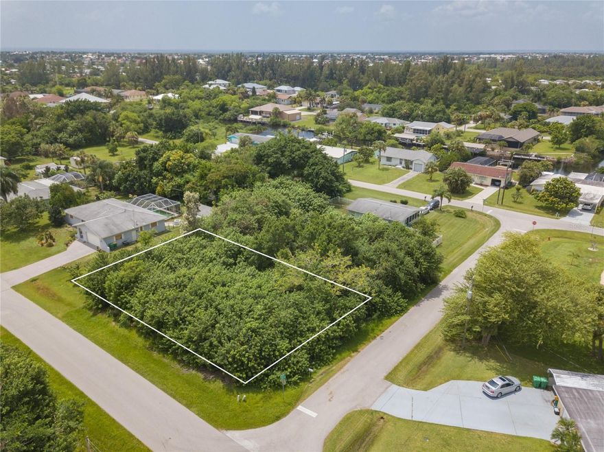 Great location and homesite with the opportunity to build your brand new home in desirable Punta Gorda. This Corner vacant lot is also oversized and just minutes away from the downtown amenities including boating, fishing, and entertainment. New construction is really transforming this area with non deed restricted living including city water and septic. This is a great location and great value for land. Stop by and check it out for yourself.