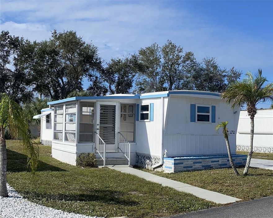 This 2/2 home, offered in co-op/land owned Venice Isle, is fresh, clean and ready for move in.  A new kitchen, new flooring and fresh paint are just some of the updates that have been completed. Located close to all the conveniences of Venice, the surrounding beaches, historic downtown Venice Island, and an abundance of restaurants and shopping. Park amenities include 2 club houses, 2 ballrooms, 2 tennis courts, 2 hot tubs, sauna, fitness center, mini golf, putting greens, shuffleboard, bocce ball, horseshoes, billiards, cards and art rooms, ceramic kilns, a library, worship services and more.  * Carport replacement required to meet park standards.