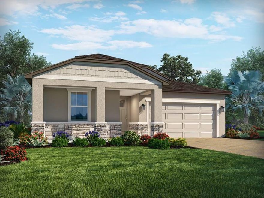 Under Construction. Brand NEW energy-efficient home ready Nov 2023! An open kitchen overlooks the great room, dining area and covered lanai. This home’s primary suite is located in the back of the home for privacy and offers a huge walk-in closet, dual sink vanity and a standalone shower. Visit the Villages at Minneola Hills community and explore new single-family homes for sale in Minneola, FL. This neighborhood offers easy access to major employment centers and great schools. Schedule a tour today and see the benefits of our energy-efficient features that all our homes are built with.* Each of our homes is built with innovative, energy-efficient features designed to help you enjoy more savings, better health, real comfort and peace of mind.