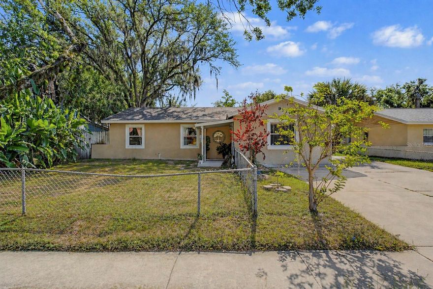 One or more photo(s) has been virtually staged. Welcome to 923 S. Park Ct., Kissimmee, FL 34741 - a charming single family home situated in an established Osceola County neighborhood. This residence features three bedrooms and one full bathroom, offering a comfortable and functional layout with plenty of potential. The home features tile flooring throughout, making for easy maintenance. Step outside to enjoy a fully fenced front and back yard, providing space to relax. The backyard also includes a shed for additional storage and a driveway offers convenient off-street parking. The roof was completed in 2021. Ideally positioned near downtown Kissimmee, this home provides convenient access to a variety of shopping, dining and local amenities. This is a wonderful opportunity to own a single family home in a prime Kissimmee location. Schedule your showing today!