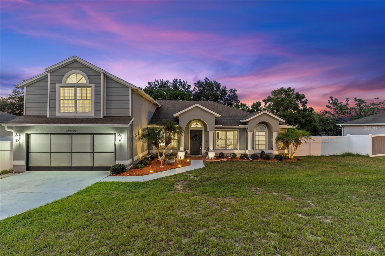 Step into refined Florida living with this beautifully upgraded 5-bedroom, 3-bathroom pool home offering 2,689 square feet of heated living space and 4,749 total square feet, all situated on a sprawling 0.29-acre fully fenced lot in the heart of Spring Hill. A brand new roof will be installed prior to closing in 2025, giving buyers added peace of mind.
From the moment you enter, you’re welcomed by soaring ceilings, an open and airy floor plan, and stunning new wood-look laminate flooring that flows seamlessly throughout the main living areas. Designed for both comfort and functionality, this residence offers a formal living room, spacious family room, elegant dining area, breakfast nook, and a well-appointed laundry room with additional storage.
The home boasts two luxurious primary suites, ideal for multi-generational living or ultimate guest privacy. The downstairs primary retreat features a large walk-in closet and a completely renovated en-suite bathroom with dual sinks, upgraded fixtures, a modern walk-in shower, and stylish tilework. The upstairs suite offers a tranquil escape with its own updated bathroom featuring a soaking tub, upgraded countertop, and refined finishes.
The chef-inspired kitchen is a showstopper with real wood cabinetry, granite countertops and matching backsplash, stainless steel appliances, an abundance of cabinetry, a walk-in pantry, and a generous island perfect for cooking or entertaining.
Step outside to your private outdoor paradise. The expansive screened lanai wraps around a sparkling pool, offering the perfect setting for both quiet relaxation and vibrant gatherings. A large shed adds year-round functionality. The oversized lot also includes a wide driveway, double gate access, and ample room for boats, RVs, or other recreational vehicles.
Additional highlights include cathedral ceilings, a three-way split floor plan providing privacy for every bedroom, spacious guest rooms, and an oversized two-car garage. Best of all, there are no HOA fees, No Restrictions, no CDD Fees, No Flood Insurance requirements, & not in flood zone!
Located just minutes from shops, restaurants, hospitals, golf courses, and the scenic beauty of Weeki Wachee Springs. With quick access to the Suncoast Parkway and Tampa International Airport, this home offers the perfect blend of luxury, convenience, and lifestyle.
This is Florida living at its finest. Schedule your private tour today. The seller is motivated, and this home is ready to impress.