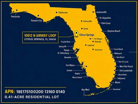 Tiny photo for 10912 N Airway Loop, Citrus Springs, FL 34434 (MLS # TB8535538)