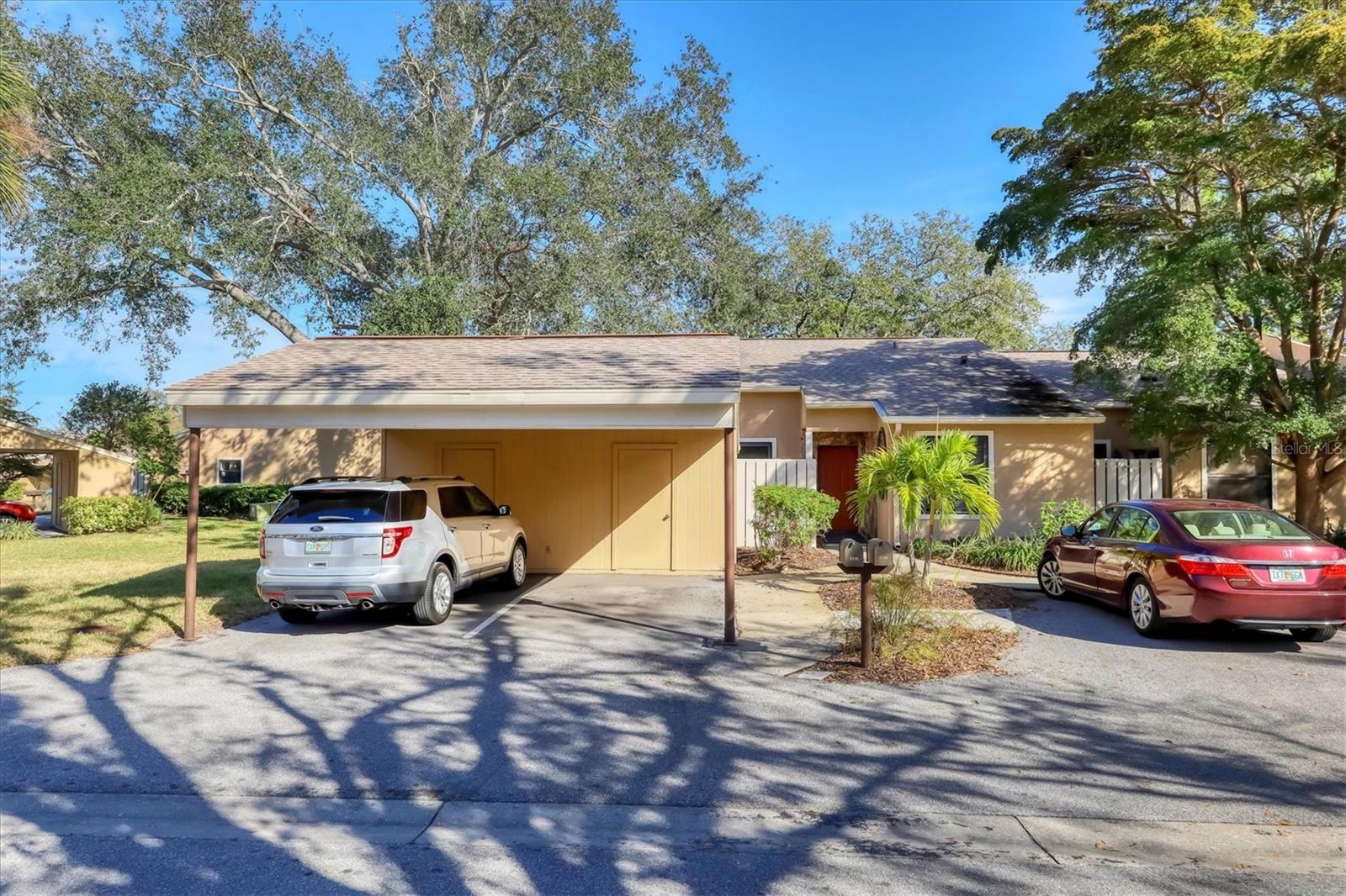 Annual Rental Available ...Charming Wheelchair-Accessible Villa in Tallywood Enjoy easy, maintenance-free living in this spacious 2-bedroom, 2-bathroom villa in the desirable 55+ community of Tallywood in Sarasota. Designed for comfort and accessibility, this home features an ADA-compliant primary bathroom and a step-free open floor plan. A covered carport, which includes a private storage room, with additional guest parking conveniently nearby. Inside, the villa boasts a bright and airy layout, perfect for relaxed Florida living. Tallywood offers a pet-friendly environment with amenities, including a dog park, clubhouse with a library and meeting room with kitchen, BBQ grill, shuffleboard court, and an exercise room. Residents can also enjoy the screened-in, solar-heated pool and an active social calendar. This prime Sarasota location is just minutes from the newly renovated Bobby Jones Golf Course, Publix shopping center, Ed Smith Stadium (Orioles Spring Training), Nathan Benderson Park, and the UTC Mall with endless dining and shopping options. Plus, Sarasota’s world-famous beaches, including Siesta Key and Lido Beach, as well as St. Armands Circle and SRQ Airport, are all within a short drive.