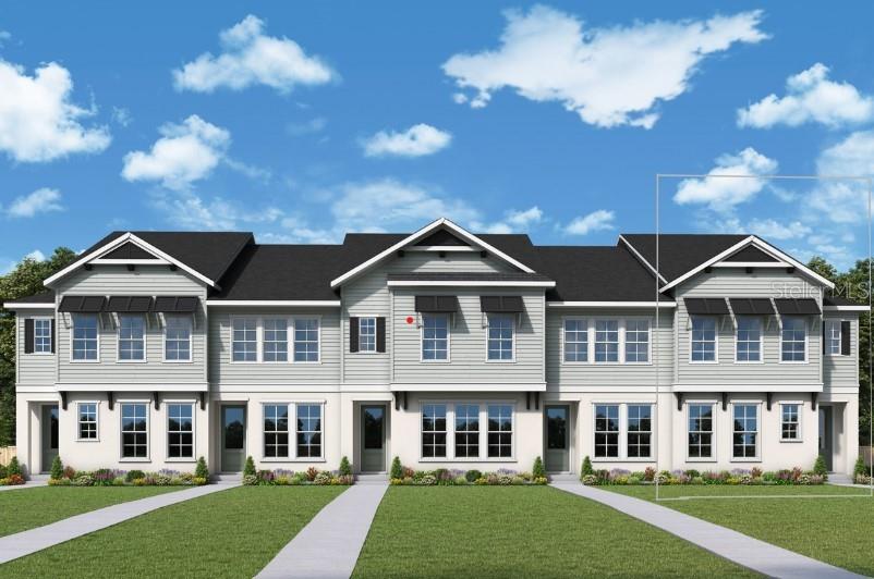 Under Construction. Spacious David Weekley Townhome on Corner Homesite in Baldwin Park Area! Located just minutes from premier dining, shopping and entertainment. The beautifully designed Shadyvilla plan offers 3-bedroom, 2.5-bath offers both comfort and convenience. This home features abundant natural light, large windows creating a warm and inviting atmosphere. The main floor boasts stylish laminate flooring, a dedicated study, and an open-concept layout perfect for entertaining. The modern kitchen is outfitted with sleek quartz countertops, full-overlay cabinetry, and plenty of prep and storage space. Upstairs, enjoy a versatile loft area ideal for a media room or play space. Additional highlights include a spacious primary suite, attached two-car garage, and quality craftsmanship throughout. Don’t miss this opportunity to live in the Baldwin Park area.