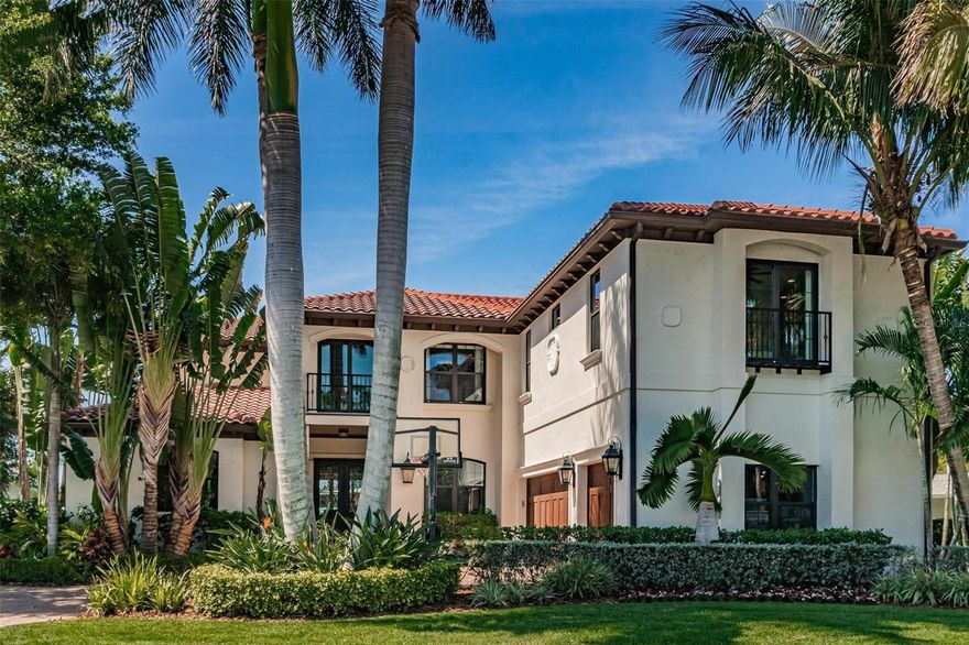 FINALLY...the WATERFRONT home you have been dreaming of...a beautiful sun-filled custom built 6109 sf estate residence on a huge deep water private lot in the heart of coveted Sunset Park Isles with an exquisite first floor owner's retreat, an oversize 3 car garage, a large covered dock with boat lift, 5 en-suite bedrooms, 2 laundry rooms, 2 guest powder rooms, 2 offices, a fabulous media room and gym with water views, resort style pool and covered outdoor living room and fireplace for alfresco dining, professional level outdoor kitchen, plus Tampa's top rated public and private schools. You can have it all! Lavished with finishes of uncompromising quality, this European inspired showplace features coastal style interiors totally updated by the locally renowned team of Sunset Properties and Eric Krause Design. The home's open floor plan flows seamlessly from indoors to outdoors, creating the perfect setting for large scale entertaining or relaxed gatherings of family and friends. All this and an amazing cul-de-sac location minutes to exciting downtown Tampa, famed Tampa International Airport, luxury shopping, top restaurants, and white sandy beaches. This home has been worth your wait...a remarkable find and outstanding opportunity to live the true Florida lifestyle that only being on the water gives you!