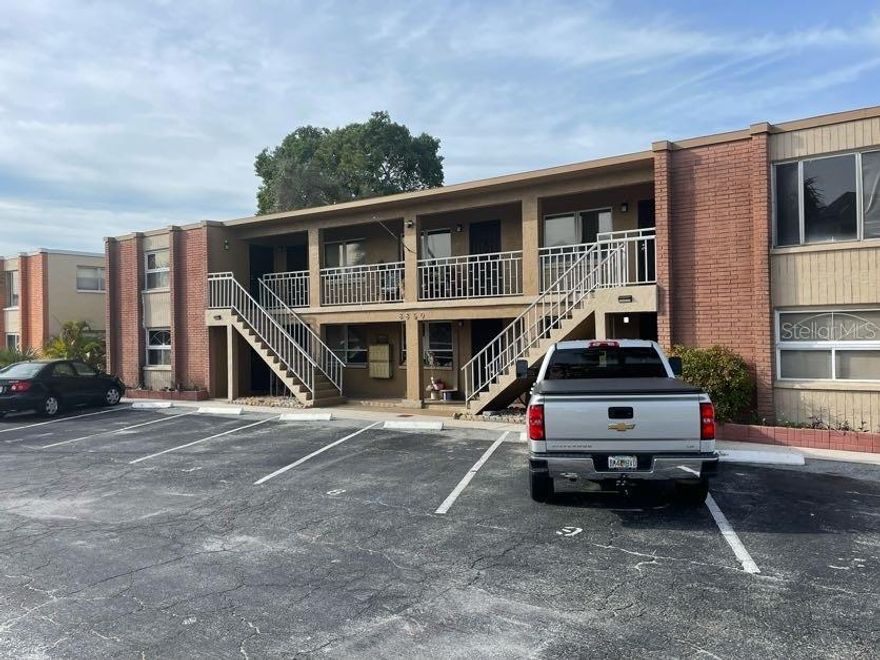 St Pete Beach - 10 Unit Apartment Building on the West side of Blind Pass Road. Corner lot two story building has 6 one bedroom units and 4 two bedroom units. One BR apartments approximately 625 sf and two BR apartments approximately 725 sf. All units have central air. Laundry room on ground floor with two coin operated washers and 2 coin operated dryers. 10 assigned parking spaces, and four guest parking spaces. New vinyl fence across back of property and new vinyl dumpster enclosure. Current rents under market with 9 tenants on month to month leases and one owner unit. Water/ garbage/ sewer currently paid by owner. Electric separately metered and paid by each tenant. Close proximity to beach, restaurants, shopping, very desirable location.