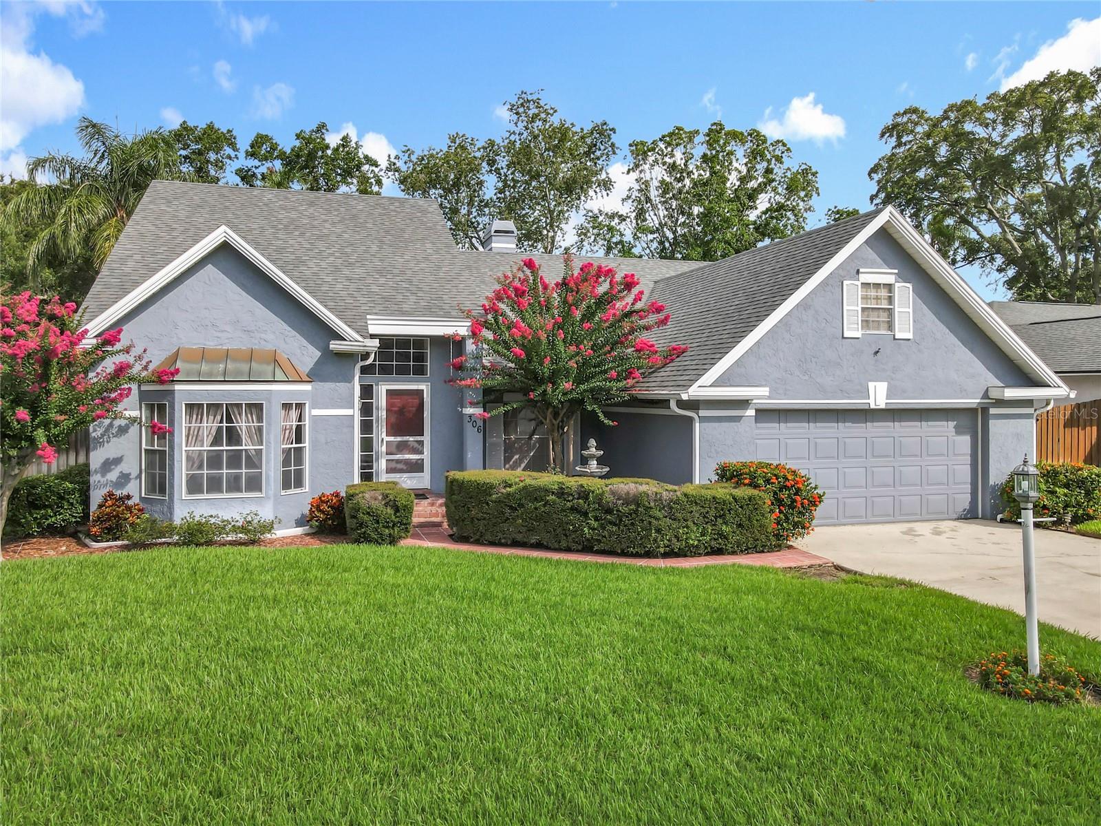 Nestled in the highly desirable HILLS OF LAKE MARY, this spacious 4-bedroom, 2.5-bath POOL home offers nearly 2,000 square feet of living space and endless potential! Located on a quiet CUL-DE-SAC, this well-loved home is perfect for buyers looking to personalize and update a property to their own taste. The thoughtfully designed layout features an OPEN formal living and dining area, a cozy family room with a wood-burning fireplace, and well-laid-out kitchen featuring a center island, built-in desk and room for a kitchenette facing the pool. The family room has sliders opening to a large SCREENED LANAI. Enjoy Florida living at its best- host bug-free BBQs while your guests cool off in your private pool. In addition to the pool, the FENCED yard has lots of room for a firepit or lawn games. This space is perfect for entertaining!
Back inside, you’ll find four generously sized bedrooms (SPLIT-PLAN). The primary suite features an ENSUITE bath, a large WALK-IN CLOSET, and sliders out to the SCREENED LANAI. The 4th bedroom would make the perfect HOME OFFICE. While the home retains much of its original charm and is in need of some updates, it has been well maintained and offers a solid foundation for renovation. ROOF- 2020, HVAC- 2017, water heater- 2016 and brand new pool pump. Whether you’re an investor or a homeowner ready to create your dream space, this is a rare opportunity to own in one of Central Florida’s most established communities just minutes from shopping, dining, parks, and major highways. Schedule your showing today and imagine the possibilities!