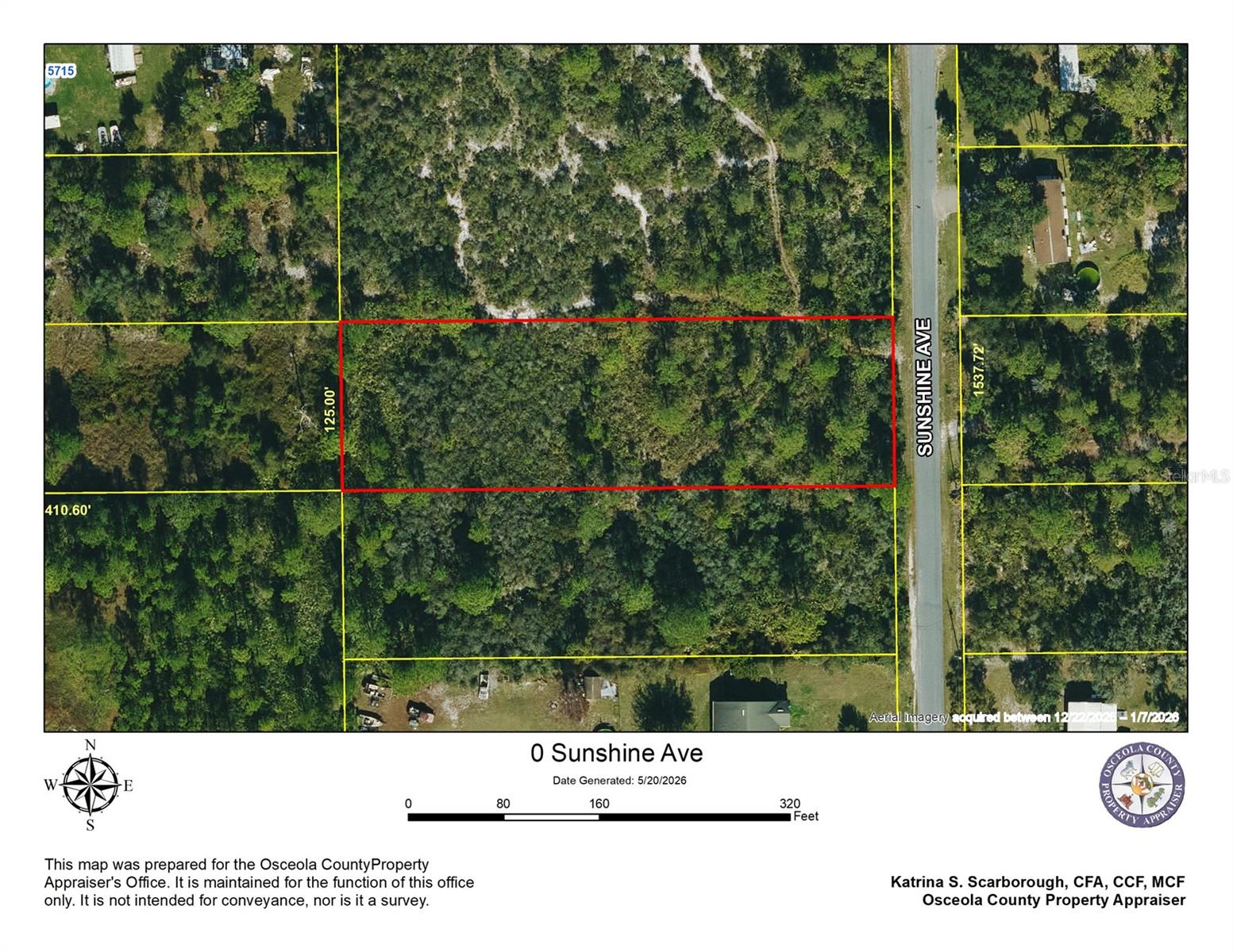 CENTRAL ACRES SEC 1 - Land