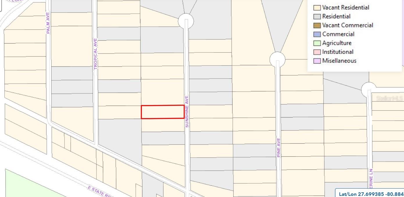 CENTRAL ACRES SEC 1 - Land