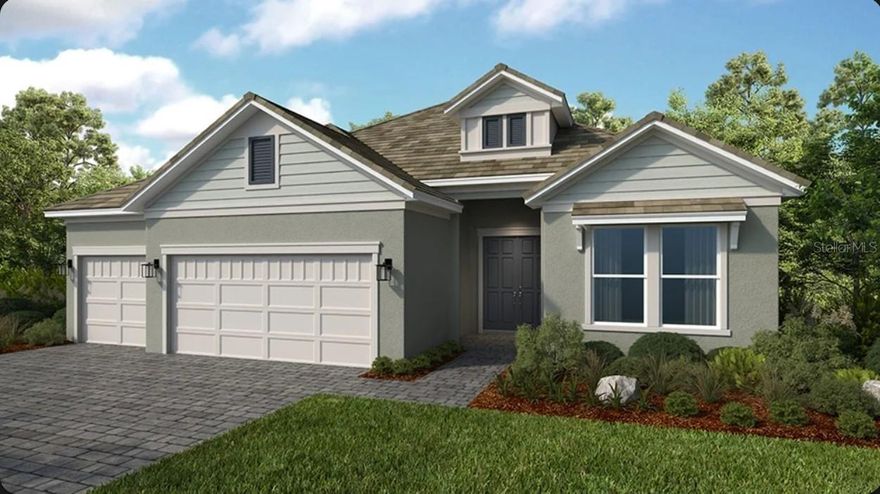 Under Construction. What's Special: Pool Included | Corner Lot | No Rear Neighbors | Backs to Wetlands. New Construction - May Completion! Built by America's Most Trusted Home Builder. This model home purchase includes our Model Leaseback Program.* This program is perfect for buyers who want to purchase now but aren’t ready to move. Contact seller for more term details on leasing your home back. When the lease is up, you move in! Model leaseback terms vary by model home. Please see a Community Sales Manager for additional details. Restrictions may apply. Welcome to the Pallazio II at 26128 Asparano Avenue in Esplanade at Wellen Park! This new home offers an elegant, open-concept layout designed for elevated everyday living and effortless entertaining. The gourmet kitchen features a large center island, with a waterfall edge, opens to both dining areas and the expansive great room, creating a bright and welcoming gathering space. Sliding doors lead to the extended covered lanai, complete with a built-in outdoor kitchen and private pool, perfect for enjoying Florida’s indoor-outdoor lifestyle. The private primary suite provides a relaxing retreat with an en-suite bath and a spacious walk-in closet with direct access to the laundry room for added convenience. Two secondary bedroom suite, each with an en-suite bath, a powder room, and a study with French doors offers versatility and quiet space for work or hobbies. Whole house impact windows provide comfort and peace of mind throughout, and a spacious three-car garage completes this exceptional home. Additional Highlights Include: tray ceiling pkg, shower in place of tub at bath 3, 8' interior doors, rain shower head at primary bath, keyless pad for garage door, gourmet appliance pkg, refrigerator, front load washer and dryer, crown molding and light rail, and garage floor seal with flakes and clear coat. Photos are for representative purposes only. Live the inspired lifestyle at Esplanade at Wellen Park, where resort-style living and wellness-focused design come together in the heart of the Venice area. As the signature of an Esplanade community, residents enjoy abundant opportunities to stay active and relaxed with a beautifully appointed resort club, pool and spa, on-site dining, fitness and lifestyle programming, and courts for tennis, pickleball, and bocce. Surrounded by golf, preserved natural lands, and everyday conveniences, this community is designed to feel like a dream vacation you get to call home. *Model Home Prices exclude furniture, decorative accessories, and closing costs and already include any lot premium, Seller installed options and upgrades; Buyer-selected options are no longer available. For financed buyers, lender restrictions on leasebacks for certain lenders may apply. Photos are for illustration only and do not necessarily represent actual available model home. No representation of any kind is made or implied regarding the Model Home’s future value or benefits, or availability of financing for a leaseback transaction. See Model Home Purchase Agreement, Model Home Addendum, Model Home Leaseback Agreement and, if applicable Non-Realty Bill of Sale Addendum (for furniture and any other non-realty personal property sold separately in select model homes) for details. Model homes subject to prior sale. MLS#A4694033