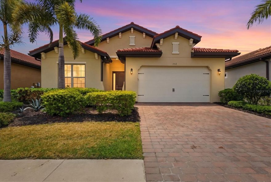 Luxury Preserve-View Living in Toscana Isles | Nokomis, Florida.

Welcome to one of the most desirable homesites in Toscana Isles — where luxury, privacy, and the Florida resort lifestyle come together in this rarely available preserve-view residence. Perfectly positioned on a premium private lot with no rear neighbors, this beautifully maintained Edison floor plan offers the ideal blend of elegance, comfort, and maintenance-free living.

This spacious home features 3 bedrooms, a dedicated den/office, 2 bathrooms, and an oversized 2-car garage, all thoughtfully designed with an open-concept layout filled with natural light. From the moment you step inside, you’ll notice soaring ceilings, elegant tray ceilings with crown molding, fresh interior paint, and designer finishes throughout. Tile flooring flows seamlessly through the main living areas, while brand-new carpeting adds warmth and comfort to the bedrooms.

The gourmet-inspired kitchen and bathrooms are appointed with beautiful granite countertops, creating a timeless and upscale feel. The luxurious owner’s suite serves as a private retreat featuring dual California closets and a spa-style bathroom complete with a soaking tub, walk-in shower, and dual vanities. The primary suite is currently painted a rich hunter green and can be repainted to a neutral color upon buyer request.

Step outside to your expansive 24’ x 8’8” screened and covered lanai, where peaceful preserve views and complete privacy create the perfect setting for morning coffee, evening wine, or entertaining guests year-round. This serene outdoor space truly captures the essence of Florida indoor-outdoor living.

Residents of Toscana Isles enjoy an unmatched resort-style lifestyle with access to an $8 million amenity center featuring:

Resort-style infinity pool (Renovating and complete in July 2026)
State-of-the-art fitness center,
Tennis & pickleball courts,
Bocce ball courts,
Dog park & playground.
Full social calendar with on-site activity director,
Fishing & kayaking on interconnected lakes,
Clubhouse dock & waterfront gathering spaces.

Best of all, the HOA handles lawn maintenance and landscaping, allowing you to enjoy truly carefree living.

Ideally located just minutes from world-famous Gulf Coast beaches including Nokomis Beach, Venice Beach, and Siesta Beach 20 minutes up the road, as well as premier shopping, dining, top-rated schools, and Sarasota Memorial Hospita- Venice.

This is a rare opportunity to own a private preserve-view home in one of Nokomis’ most sought-after gated communities.

Schedule your private showing today and experience Florida living at its finest.