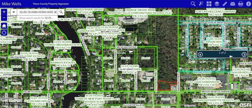 This is a Beautiful Commercial lot for sale. New Port Richey currently do not have too many land parcel for sale at the moment. The buyer need to verify all the details o