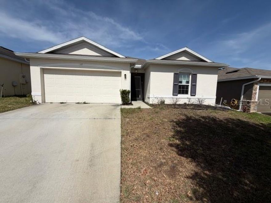 Welcome to this charming 3-bedroom, 2-bath home with a versatile bonus room located in Haines City! Offering 1,471 square feet of well-designed living space, this home features an open-concept layout that creates a bright and inviting atmosphere throughout the main living areas. The kitchen flows seamlessly into the dining and living spaces, making it ideal for entertaining and everyday living. Enjoy the convenience of a laundry closet located near the attached two-car garage, along with a fenced-in backyard that provides plenty of space for relaxing, pets, or outdoor gatherings. This home offers comfort, functionality, and flexibility all in one. Don’t miss your chance to make this ! Story your next home—schedule your private showing today!
The home is being sold in As Is condition. All buyers must view the home before submitting an offer.