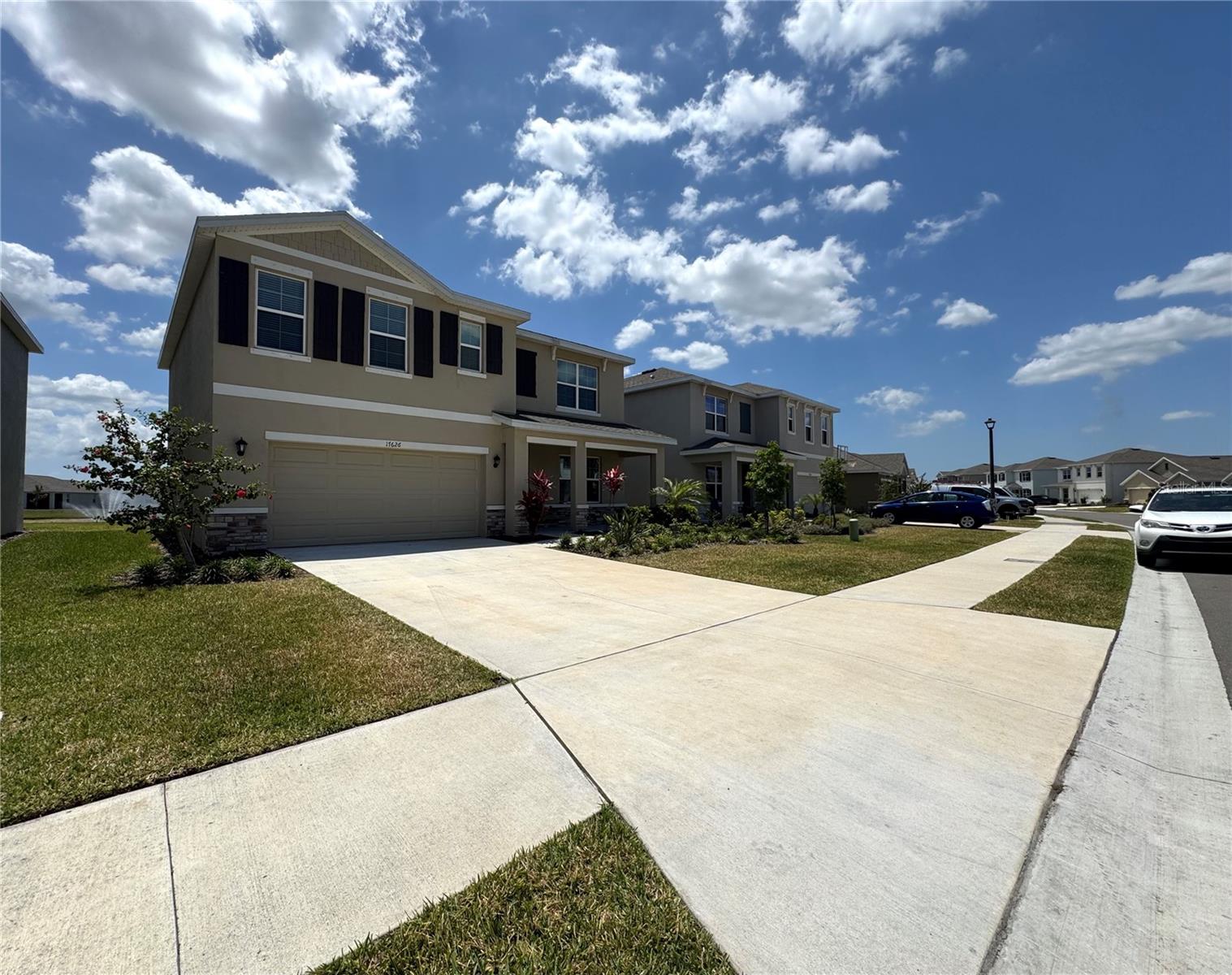 Perfect location in Solera at Lakewood Ranch! A grade school zone. Rent includes HOA Lawncare and All appliance. 5 bedrooms + 1 Den/Office downstairs + 1 Loft /Bonus upstairs + 3 full bathrooms + 2 car garage + covered outdoor front patio and back lanai with water view. Sizable backyard. The first floor features one guest bedroom and full bath, and a flex space/room(wood flooring) for work or for play. Upstairs Huge expansive Master bedroom with TWO walk-in closets and ceiling fan, another loft/bonus space perfect for game/play/media/entertainment/office, and other three bedrooms. Bright, open-concept floorplan layouts. Well-appointed upgraded kitchen which overlooks the living and dining areas and flows outdoors to a covered lanai. Solera at Lakewood ranch is an amazing community with state-of-the-art amenities including a luxurious resort-style pool and cabana, two playgrounds. Super convenient only a few mins to all kinds of shoppings, eatings, sports centers, library, downtown of Lakewood Ranch. Around 15 mins to COSTCO and UTC Mall! The new Lakewood ranch library and Premier Sports Complex are just on front of the community. Schedule a showing today.