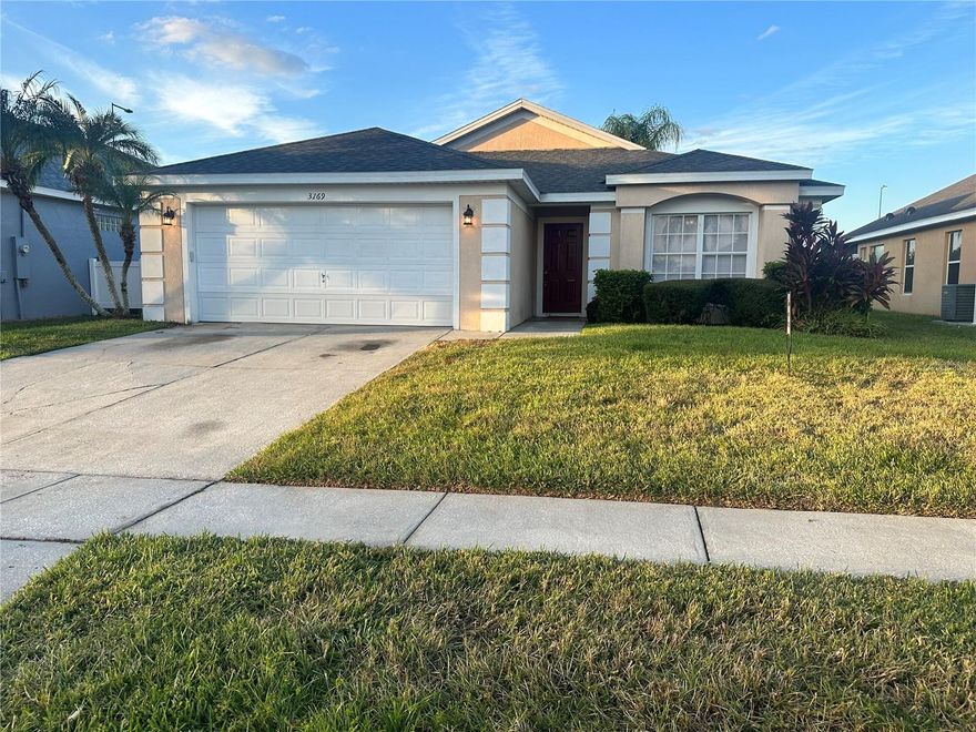 An excellent opportunity to live in this beautiful 3 bedroom 2 bath single family home in the highly desirable quiet, gated community of Stonehurst in Stonefield.  Where you can live in a home and do not have to do any lawn care, the well-maintained yard with mature landscaping is included with rent.  As you enter the front door you are walking into the formal living room that features a bright and spacious interior with high ceilings. There are bedrooms on your right and the dining room to the left. Next comes the kitchen with a pantry and 
 plenty of storage cabinets, all appliances, and a eating nook.  This home comes unfurnished you can decorate and style it the way you want. This community has a direct connection to the famous Shingle Creek Regional Trail which is great for walking and riding and view nature at its best. There is a club house with a fitness center, pool, and a tennis court. The Community is located minutes to the Loop shopping Plaza for dining, shopping, movie theater, and schools. You have easy access to Kissimmee Lake front Park for docking your boats and enjoying picnicking or walking on the lake front. Not forgetting all the theme parks that are located within a short drive from the community.