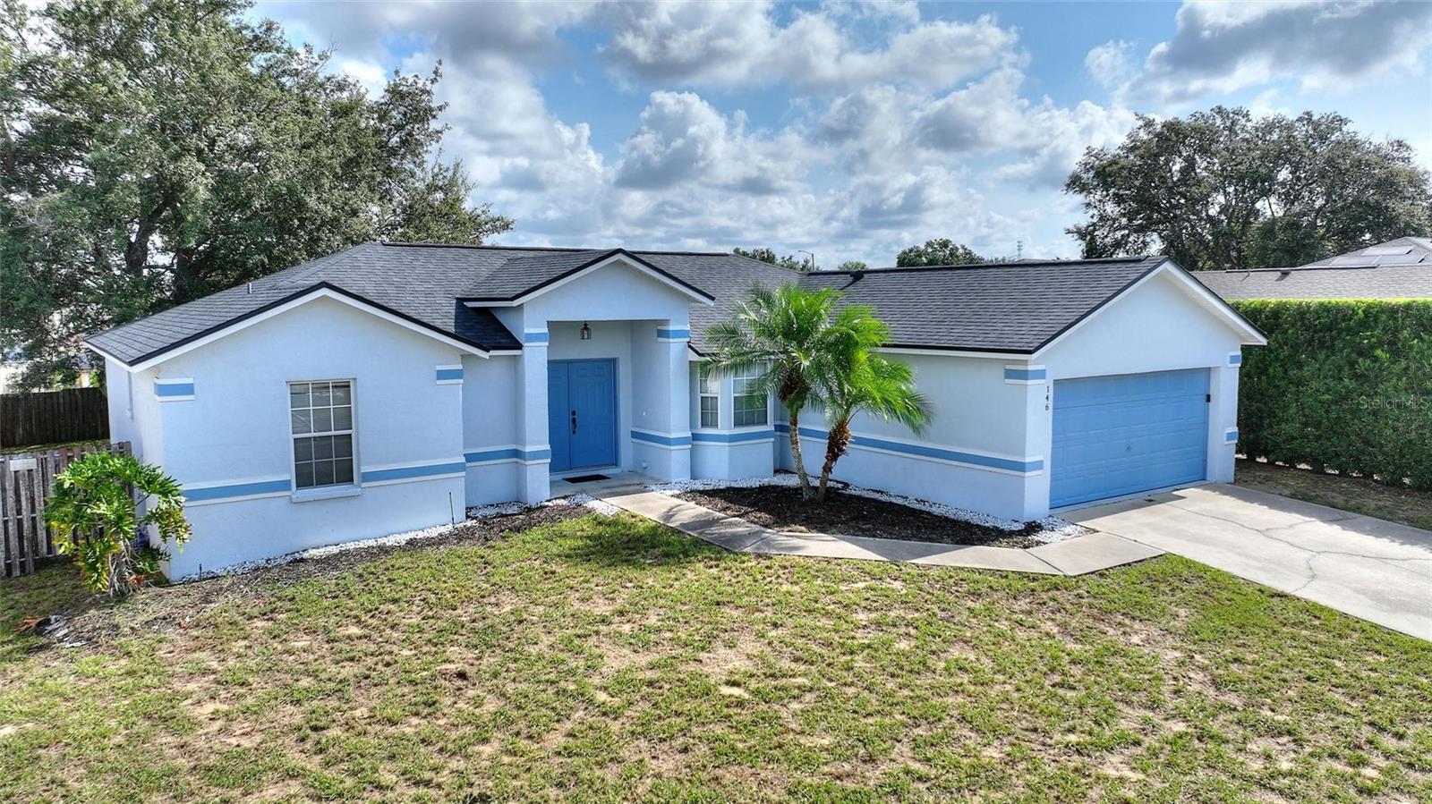 Welcome to this impeccably maintained split-plan home, featuring a newer roof (2022) new smoke detectors (2021) Discover a bright, open layout with soaring ceilings that fill the main living space with natural light.
The kitchen is light and functional and has a generous walk-in pantry. The private owner’s suite, located just off the main entry, boasts walk-in closet, a garden tub, separate walk-in shower, double vanity, and a private water closet.
The split floor plan places three additional bedrooms on the opposite side of the home, all sharing a spacious full guest bath—perfect for family or guests.
The large backyard is private and a gardeners dream!
Located in Highland Square, this home offers easy access to Hwy 27 and I-4 via Posner Park, with nearby schools, shopping, restaurants, and medical facilities just minutes away.
Don’t miss this opportunity—schedule your private showing today!