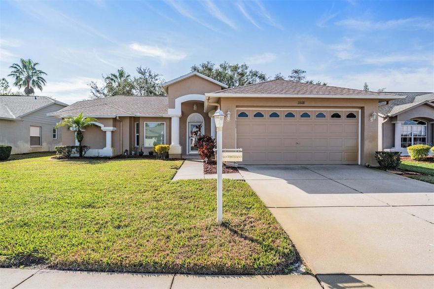This is Priced Right!! A can't miss property tucked in the beautiful Wedgewood Subdivision of highly desirable Heritage Springs.  Welcome to this beautifully designed Three Bedroom, 2 Bathroom home with an Oversized Bonus Room/Florida Room. You'll enter to a bright and open living room with vaulted ceilings that flows seamlessly into the dining area.  The kitchen boasts lots of storage, plenty of workspace, a breakfast bar and an adjacent dinette that opens to a very spacious family room.  Three generously sized bedrooms including a huge primary bedroom with two walk in closets and an attached en-suite bathroom with dual vanities and large step in shower. The oversized Bonus room/Florida room is the ideal entertaining space and has lots of windows with natural sunlight. Outside, the screened porch in back offers a peaceful space with room for outdoor gatherings or simply relaxing. There's also a separate laundry room. With its functional open layout and loads of natural light, this home is move-in ready and perfect for those looking for a combination of space and comfort. As a resident of this lovely 55+ community, you'll have access to a variety of top notch amenities, including a golf course, tennis courts, fitness center, pool, a clubhouse and multiple dining options. Enjoy peace of mind with guard gated security, in a maintenance free community all while being just minutes away from shopping, dining, and entertainment options.