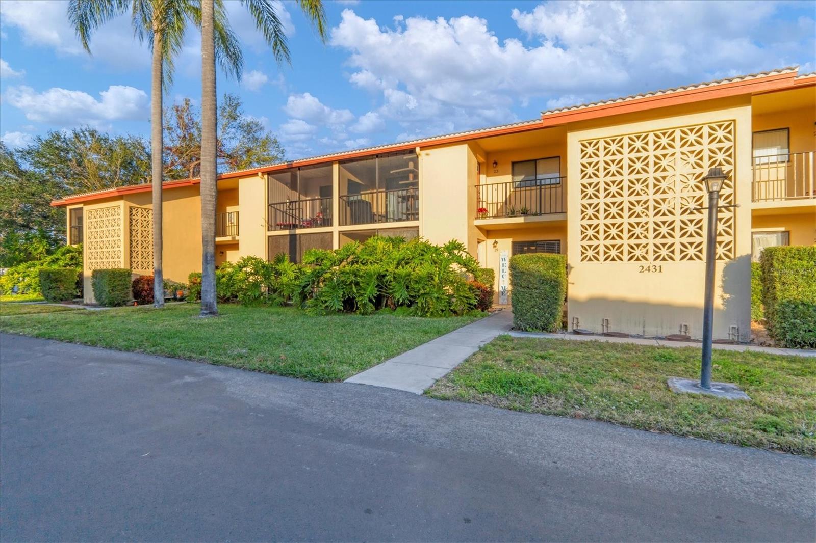 This is your chance to embrace the ultimate Florida lifestyle, just 15 minutes from world-class beaches! Nestled in the heart of Bradenton, this bright and airy ground-floor condo offers a thoughtfully designed two-bedroom, two-bathroom layout, complete with two private screened patios—perfect for relaxing and enjoying the coastal breeze. Step inside to discover a spacious and inviting interior, freshly painted in 2022, with neutral tile flooring throughout for a clean and modern look. The split-bedroom floor plan ensures privacy, with each bedroom strategically placed on opposite sides of the home. The well-appointed kitchen features neutral cabinetry, a new microwave and dishwasher (both 2025), and a pass-through window to the dining and living areas, enhancing the open-concept feel. Just off the kitchen, the interior laundry room is generously sized to accommodate a full-size washer and dryer, plus extra pantry and utility space. Storage is plentiful throughout the unit, including a foyer closet, hallway linen closet, and a large exterior storage closet near the dedicated carport parking spot—perfect for keeping all your beach essentials organized. For added peace of mind, a brand-new HVAC system (2024) with a transferable warranty ensures comfort and efficiency for years to come. Located in a welcoming, pet-friendly community with low monthly fees, residents enjoy access to a refreshing swimming pool, a newer tile roof (2020), fresh exterior paint (2023), newly installed fence (2025) and security cameras for added safety. With no age restrictions, this community is perfect for full-time residents, seasonal visitors, or investment buyers alike. Conveniently situated near IMG Academy, SRQ International Airport, as well as endless shopping and dining options, this home strikes the perfect balance of seclusion and accessibility. A short drive takes you to downtown Sarasota, St. Armands Circle, and a wealth of entertainment options, including sporting events, museums, and live performances. Don’t miss this opportunity to own a slice of paradise! Schedule your private showing today.