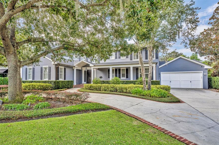 SOLD DATA ENTRY.. 
Welcome to this timeless lakefront estate located on the shores of Lake Virginia, offering approximately 143 feet of private waterfront along the highly sought-after Winter Park Chain of Lakes. Situated on over an acre, this beautifully updated residence blends classic architecture with modern luxury and an exceptional indoor-outdoor lifestyle. Thoughtfully renovated in 2016, the home features spacious formal and informal living areas, high ceilings, custom millwork, and stunning lake views throughout.The chef’s kitchen is equipped with Wolf and Sub-Zero appliances, double ovens, built-in Miele coffee system, wine refrigeration, and additional refrigerator/freezer drawers. The kitchen opens to the main living space and flows seamlessly to the outdoor entertaining areas. The primary suite offers a serene lakefront setting with a spa-inspired bath and generous closets. Additional bedrooms are well-appointed and offer both privacy and flexible living arrangements.Step outside to a resort-style waterfront setting, complete with a large pool and spa, expansive terrace, summer kitchen, gas fire pit, and private boat dock with lift. Enjoy boating, paddleboarding, or sunset cruises right from your backyard. The property’s elevation provides exceptional views stretching across Lake Virginia toward downtown Orlando and Rollins College.Located on a quiet, private street just moments from Park Avenue dining, shops, and Winter Park’s most desirable amenities, this is a rare opportunity to enjoy lakefront living in one of Central Florida’s most distinguished neighborhoods.