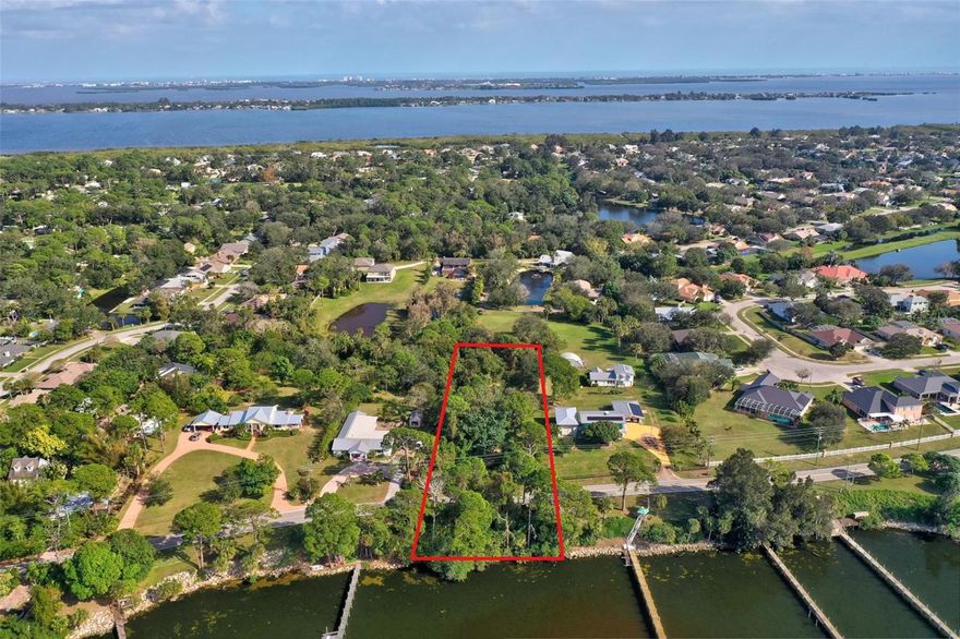 Beautiful waterfront property located on the gorgeous S. Tropical Trail.  Breathtaking 1.86 acres on the pristine Indian Riverfront with all its old Florida charm.  This is your chance to own your very own slice of paradise as there are very few vacant lots available and offered on the Riverfront especially S. Tropical Trail.  Just imagine building the home of your dreams while enjoying wildlife, dolphins, cranes, eagles, and ospreys.  Enjoy stunning sunset views from your back patio and shaded sunrises under mature majestic oak trees in your front yard.  All the adventures waterfront living brings.  Plenty of land to build your dream home as riverfront land is a quickly disappearing commodity on the space coast.  The launches can be viewed from your very own yard as it will be front row watching and Florida Living at its best. Just a short trip west over the causeway is Historic Cocoa Riverfront Park where you will find a wide variety of restaurants, shopping, cruises, fishing and so much more!