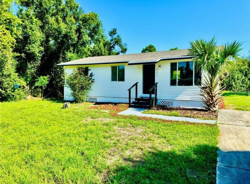 SELLER HIGHLY MOTIVATED! Fully remodeled and move-in ready, this charming 3-bedroom, 2-bathroom home in Punta Gorda offers a comfortable and modern living experience. Recent updates include a newly added second bathroom, high ceilings, stylish vinyl flooring, and an updated kitchen equipped with stainless steel appliances including a range, microwave, refrigerator, and dishwasher. The open layout provides great flow throughout the home’s 912 square feet of living space. Enjoy the peace of a residential neighborhood on a 0.18-acre lot, complete with private well water and public sewer connection. Exterior features include vinyl siding, updated lighting, and a private mailbox. With no HOA fees and a convenient location near Burnt Store Rd, this property is perfect for first-time buyers, seasonal residents, or investors. Schedule your showing today—this beautifully updated home won’t last long!
Fun fact: This home comes with a few adorable backyard neighbors-protected gopher tortoises! They are part of Florida's wildlife charm, and as aprotected species, they get to enjoy the yard peacefully.
