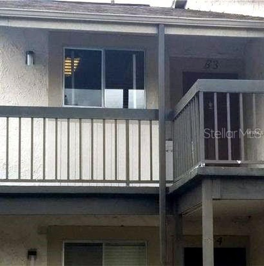 One bedroom on second floor with kitchen/Bar counter, Sliding doors to tiled balcony with storage closets. This gated community has multiple community pools. Boat docking, Access to bay. Club house and much more. Rent includes Water Sewer Grounds Maintenance. Requirements HOA approvals and one month security deposit.