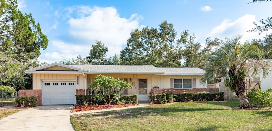 Welcome to this beautifully maintained 3-bedroom, 2-bath home tucked away on a peaceful cul-de-sac in the heart of Largo. With just under 1,300 square feet of living space, this home offers the perfect blend of comfort, convenience, and functionality.
Step inside to find an inviting interior with a thoughtful layout that includes open-concept living area and eat-in kitchen, split plan with two secondary bedrooms and bathroom on one side of the home and the primary bedroom tucked away at the back. The screened back patio provides the ideal space to relax or entertain while enjoying views of the expansive backyard—perfect for playing or your dream garden.
Key features include: roof replaced in 2022; located in Flood Zone X and a non-evacuation zone; quiet cul-de-sac with low traffic and added privacy, no HOA, conveniently close to top-rated schools, shopping, dining, and world-renowned Gulf beaches