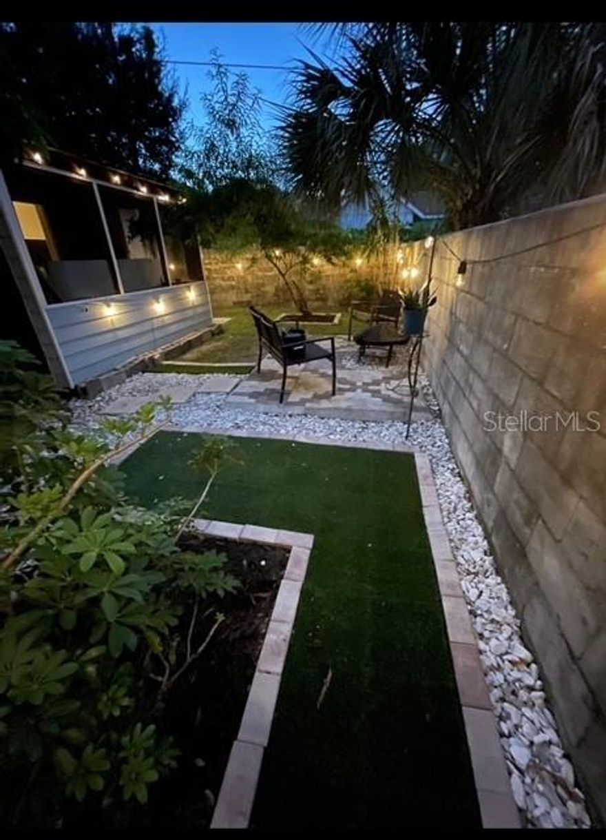 Killer opportunity in Palmetto Beach- this cleared, extra large lot has a small, fenced structure on the back of the property with more than enough room to build a home! Public utilities are already connected for a future home to be built. The rear studio apartment has tile floors, white kitchen cabinets, the entire home has been freshly painted with soaring high ceilings and a screened front porch! It is a great investment, easy to manage, and the value of the oversized lot continues to increase as new homes are being built all over the neighborhood! Palmetto Beach is 5 minutes from downtown, YBor City, and with easy access to the LeRoy Selmon Expressway and I-4, I-275 & I-75, and MacDill Air Force Base, you can get anywhere in town quickly! Currently the home is vacant but it has yielded high rent rates for years- don't miss out on this unique opportunity to explore what this property can do for you! It is located right around the corner from DeSoto Park, a waterfront park and one of the best parks in the city, fully equipped with a city pool, basketball courts, community center, playground, soccer fields, skate park, picnic areas and tons of shade! Come check it out!