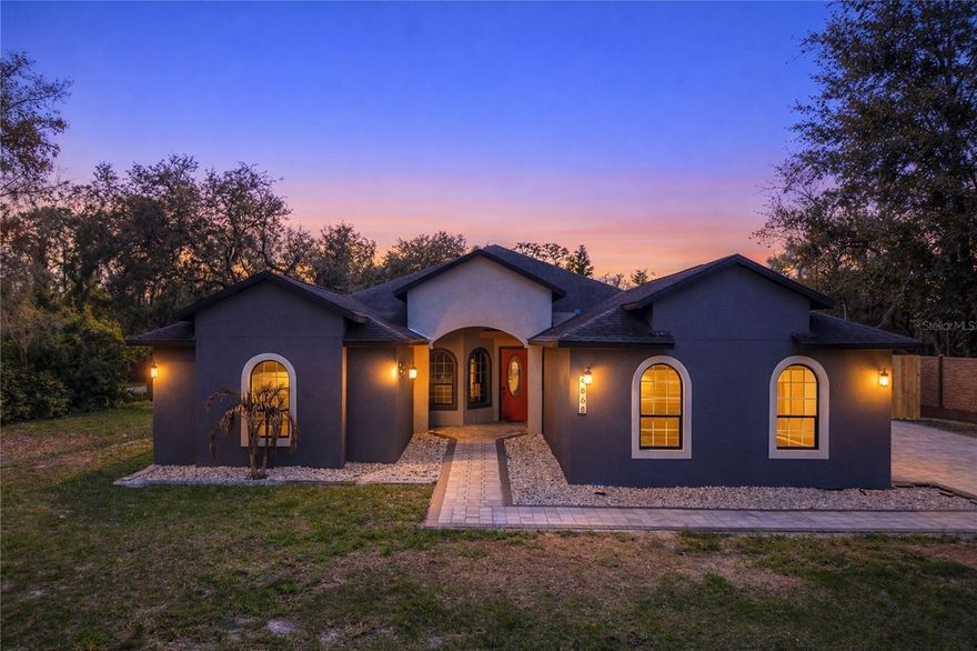 Welcome to your private island of paradise! The Seller is applying 10,000.00 towards the Buyer's closing cost. No HOA. Nestled on a spacious ½-acre lot, this stunning 4-bedroom, 3-bathroom pool home offers the perfect blend of comfort, luxury, and outdoor living. From the moment you arrive, the property’s generous space and peaceful setting create a sense of privacy and relaxation. Inside, the home features a bright and inviting layout designed for both everyday living and entertaining. The spacious living areas flow effortlessly, filled with natural light and views of the beautiful backyard oasis. The modern kitchen is the heart of the home, offering ample counter space, quality appliances, and plenty of storage—perfect for preparing meals while staying connected with family and guests. The primary suite provides a tranquil retreat, complete with a private bathroom and generous closet space. Three additional bedrooms and two full bathrooms bring flexibility for family, guests, or a home office. Step outside and experience the true highlight of this property: a sparkling saltwater pool surrounded by a large backyard with endless possibilities. Whether you're hosting summer gatherings, relaxing poolside, or enjoying peaceful evenings under the stars, this outdoor space is designed to impress. With half an acre of land, there is plenty of room for gardening, recreation, pets, or even future additions. The expansive yard provides both privacy and freedom rarely found in residential neighborhoods. This exceptional property combines space, comfort, and resort-style living, making it the perfect place to call home!