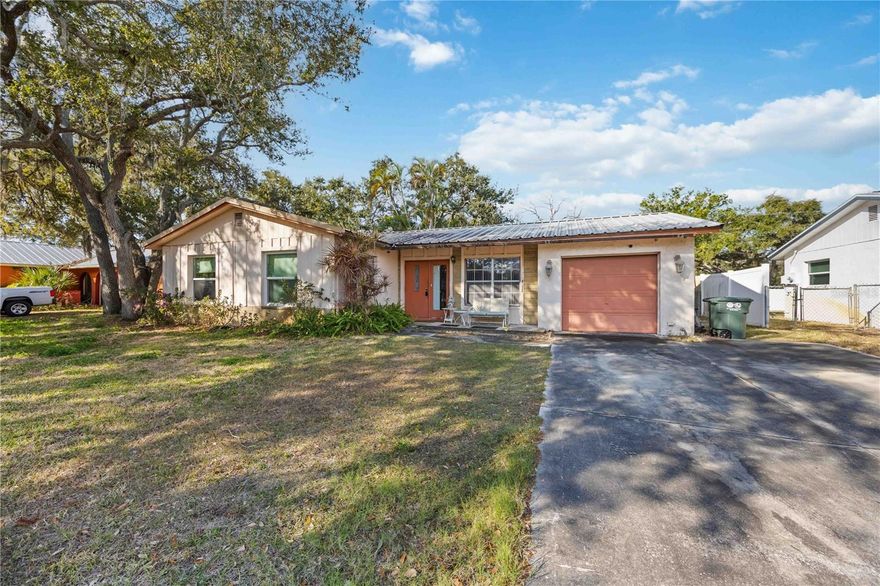 Wonderful opportunity to own a 3 bedroom 2 bath home with a one car garage right in the heart of Bradenton!! This home offers a metal roof that was installed in 2017 as well as a new air conditioner installed in the same year, air conditioning duct work was redone in the last couple of years and a newer water heater. The home has a very nice sized yard with all tree having been professionally trimmed, newer laminate flooring in the main living areas, washer and dryer in the one car garage and a great layout that is ready for you to make it your own. The owner recently installed 3 new hurricane rated windows giving you a head start. Located right between Manatee Ave and Cortez Rd, minutes to many dining options, shopping and of course our beautiful beaches. Call Today to set up your tour.