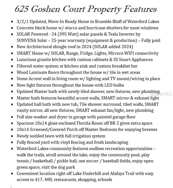 625 GOSHEN COURT