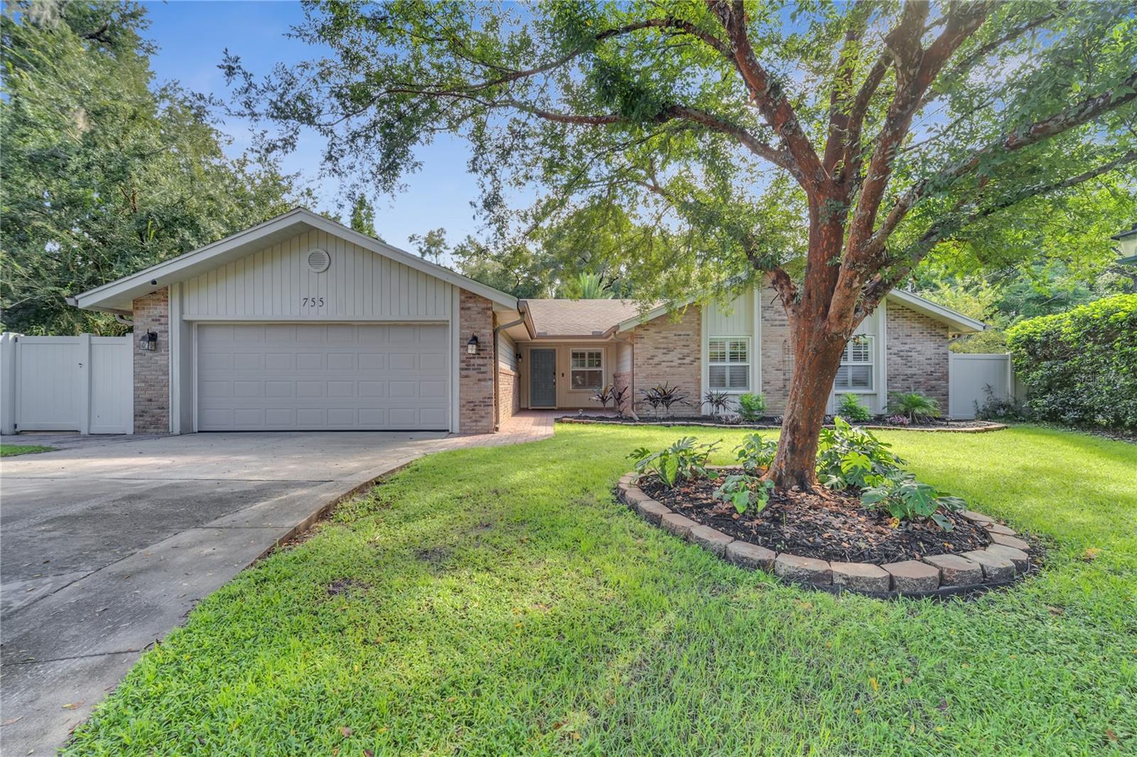 Welcome Home, this stunning 3-bedroom, 2-bathroom SALT WATER POOL HOME is in a peaceful cul-de-sac, offering extra privacy and minimal traffic! This home features a large garage, STAINLESS STEEL appliances, WASHER/DRYER, and a wine fridge for the enthusiast. Enjoy the spacious SCREENED-IN back patio, surrounded by beautiful landscaping, perfect for outdoor dining or relaxation. Conveniently located near shopping, dining, and highways, this home combines comfort, convenience, and tranquility. Please note that this property is not being advertised on social media platforms, such as Facebook, or third-party websites like Craigslist. Any listings found on these sites are unauthorized and should be considered fraudulent. November 15th Move In Available!