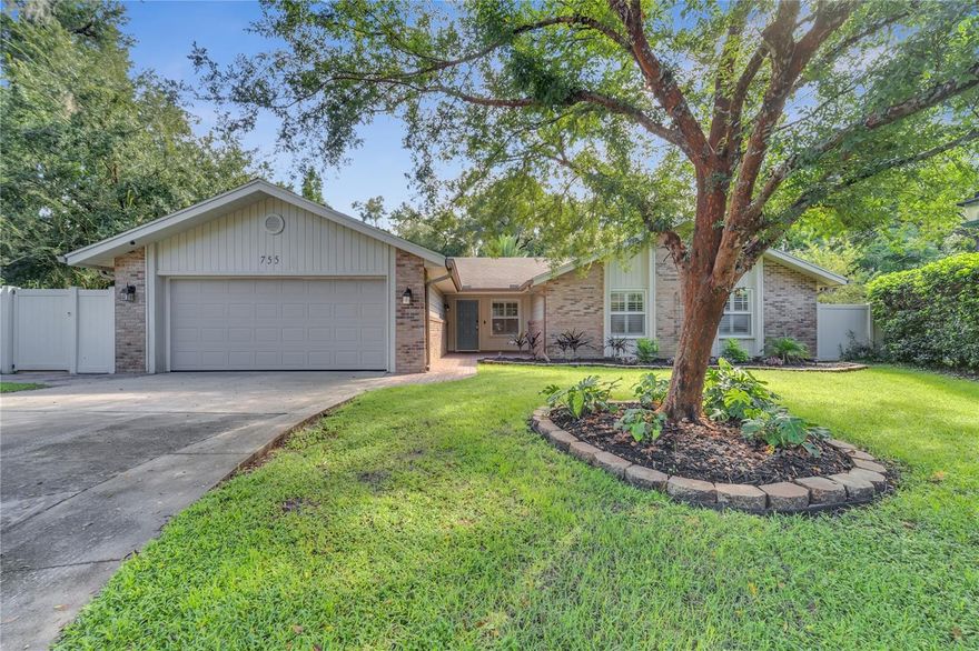 Welcome Home, this stunning 3-bedroom, 2-bathroom SALT WATER POOL HOME is in a peaceful cul-de-sac, offering extra privacy and minimal traffic! This home features a large garage, STAINLESS STEEL appliances, WASHER/DRYER, and a wine fridge for the enthusiast. Enjoy the spacious SCREENED-IN back patio, surrounded by beautiful landscaping, perfect for outdoor dining or relaxation. Conveniently located near shopping, dining, and highways, this home combines comfort, convenience, and tranquility. Please note that this property is not being advertised on social media platforms, such as Facebook, or third-party websites like Craigslist. Any listings found on these sites are unauthorized and should be considered fraudulent. November 15th Move In Available!