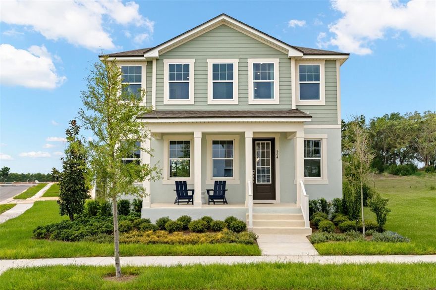 The Talquin is a beautifully designed two-story home that offers 2,321 square feet of stylish and functional living space. With 3 generously sized bedrooms, 2.5 bathrooms, and a 2-car garage, this home is perfect for those who want both space and comfort. The open-concept main floor is perfect for entertaining, featuring a large Great Room, an expansive kitchen with a central island, and a dining area. Upstairs, the private master suite provides a luxurious retreat, two additional bedrooms, and a versatile loft space.