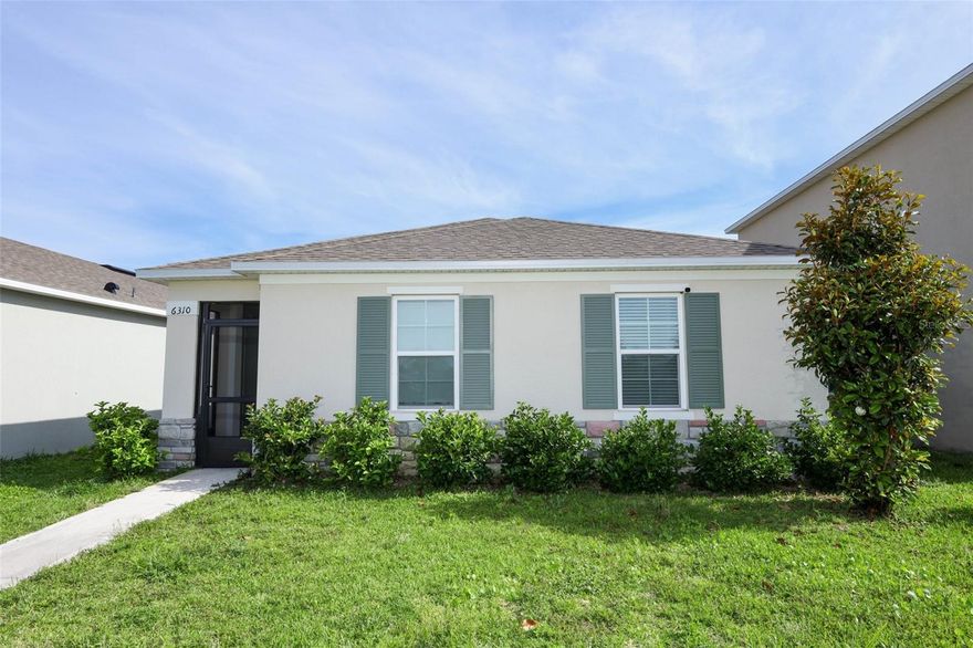 Step into the Baldwin — a beautifully designed 4-bedroom, 2-bath home in the sought-after Windrose community of Apopka, Florida. From the moment you enter, you’ll fall in love with the bright open-concept layout, elegant luxury vinyl flooring, and spacious living areas designed for both comfort and entertaining.

The heart of the home is the stunning chef-inspired kitchen, featuring sleek quartz countertops, stainless steel appliances, abundant cabinetry, and a large island with bar seating — all overlooking the dining room, living room, and oversized covered outdoor living space, perfect for gatherings year-round.

Retreat to the private owner’s suite tucked away off the main living area, complete with a spa-like en suite bath featuring dual vanities and a generous walk-in closet. Three additional bedrooms and a full bath are thoughtfully positioned at the front of the home, offering flexibility for family, guests, or a home office.

Blending modern style with smart home technology, the Baldwin offers the perfect combination of convenience, functionality, and Florida living at its finest. Additionally the community offers walking trail, with low Hoa and low CDD. This is the home buyers have been waiting for — schedule your private tour today before it’s gone!