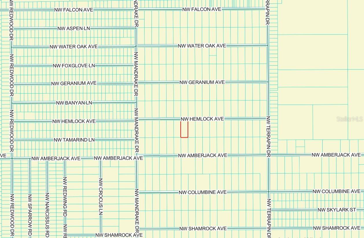 RAINBOW LAKES ESTATE SEC M - Land
